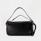 Sac Porté Épaule Three Sixty - Courreges - Cuir - Noir
