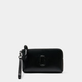Pochette The Wristlet - Marc Jacobs - Cuir - Noir