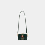 Sac À Bandoulière Monogramme - Casablanca - Cuir - Vert