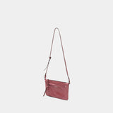 Sac Porté Épaule Winna Duo - Isabel Marant - Cuir - Rose