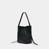 Sac Porté Épaule Hobo Small - Marni - Cuir - Noir