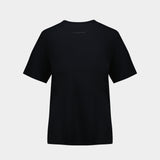 T-Shirt - MM6 Maison Margiela - Coton - Noir