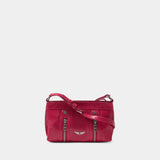 Sac À Bandoulière Sunny Mood Vintage - Zadig & Voltaire - Cuir - Rose