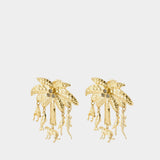Les Boucles Palmier - Jacquemus - Métal - Doré