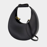 Sac À Main Mini Moon - Staud - Cuir - Noir