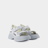 Sandales BCN - Camper - Cuir - Gris