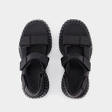 Sandales BCN - Camper - Cuir - Noir