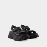 Sandales BCN - Camper - Cuir - Noir