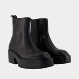 Bottines Billie - Camper - Cuir - Noir