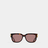 Lunettes De Soleil Ch0351s - Chloé - Acétate - Marron