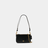Sac À Bandoulière Refined Audrey - Coach - Cuir - Noir