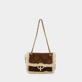 Sac À Bandoulière Moon Moyen - Vanessa Bruno - Cuir - Marron