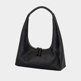 Sac Porté Épaule Hobo - Margesherwood - Cuir - Noir