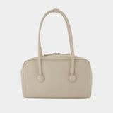 Sac Porté Épaule Soft Boston - Margesherwood - Cuir - Beige