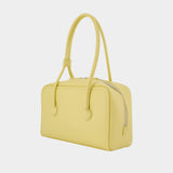 Sac Porté Épaule Soft Boston - Margesherwood - Cuir - Jaune