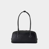 Sac Porté Épaule Soft Boston Ew - Margesherwood - Cuir - Noir