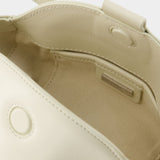 Sac À Main Cassette - Osoi - Cuir - Beige