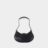 Sac Porté Épaule Hobo Brocle - Osoi - Cuir - Noir