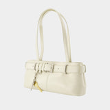 Sac Shoulder Brocle Mini - Osoi - Cuir - Blanc