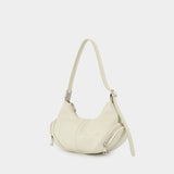 Sac Porté Épaule Cargo - Osoi - Cuir - Crème