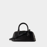 Sac Porté Épaule Zip Brocle Mini - Osoi - Cuir - Noir