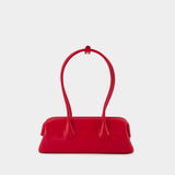 Sac Porté Épaule Boat Wide Mini - Osoi - Cuir - Rouge