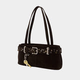 Sac Porté Épaule Brocle Mini - Osoi - Cuir - Marron