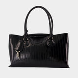 Sac À Main Shell Brot - Osoi - Cuir - Noir