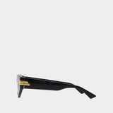 Lunettes De Soleil Bv1189s - Bottega Veneta - Acétate - Noir