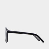 Lunettes De Soleil Sl 596 Dune - Saint Laurent - Acétate - Noir