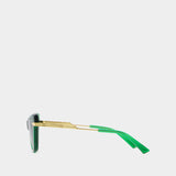 Lunettes De Soleil Bv1241s - Bottega Veneta - Acétate - Vert