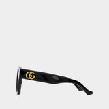 Lunettes De Soleil Gg1550sk - Gucci - Acétate - Noir
