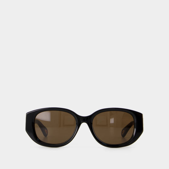Lunettes De Soleil Ch0237sk - Chloé - Acétate - Noir