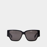 Lunettes De Soleil Bv1285s - Bottega Veneta - Acétate - Noir