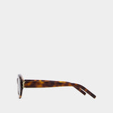 Lunettes De Soleil Sl M136 - Saint Laurent - Acétate - Havana