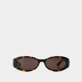 Lunettes De Soleil Gg1660s - Gucci - Acétate - Marron