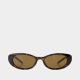 Lunettes De Soleil Gg1680s - Gucci - Acétate - Marron