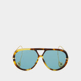 Lunettes De Soleil Bv1273s - Bottega Veneta - Acétate - Marron