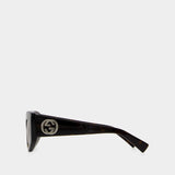 Lunettes De Soleil Gg1843s - Gucci - Acétate - Marron