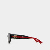 Lunettes De Soleil Gg1862s - Gucci - Acétate - Noir