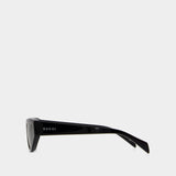 Lunettes De Soleil Gg1919s - Gucci - Acétate - Noir
