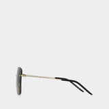 Lunettes De Soleil Sl 312 M - Saint Laurent - Métal - Noir