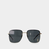 Lunettes De Soleil Sl 312 M - Saint Laurent - Métal - Noir