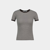 T-Shirt Salinas 7542 - SAMSØE SAMSØE - Coton - Gris