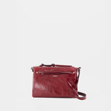 Sac À Bandoulière Winna Duo - Isabel Marant - Cuir - Bordeaux