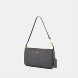 Sac Porté Épaule Natural Plaza - Coach - Cuir - Noir