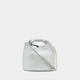 Sac À Bandoulière Japanese - MM6 Maison Margiela - Synthétique - Argenté