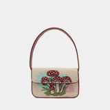 Sac Porté Épaule Tommy Beaded - Staud - Viscose - Multi