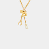 Collier The Pony Charm - Marc Jacobs - Laiton - Doré