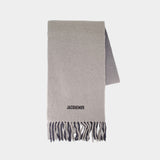 L'echarpe Moisson - Jacquemus - Laine - Gris